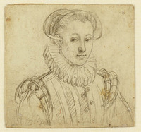 N 040
<br/>
Portret Josina Hamels
<br/>
<em>Goltzius, Hendrick (1558-1617)</em>